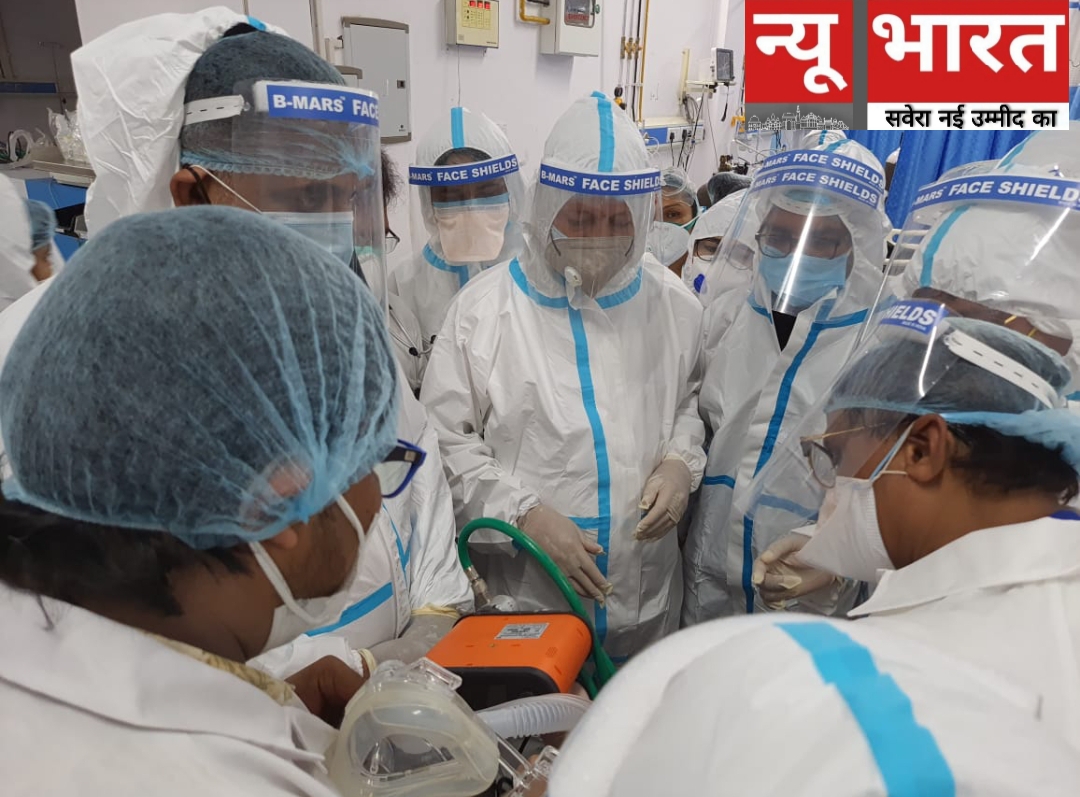 उत्तराखंड : मुख्यमंत्री आज रूद्रपुर के दौरे पर रहे, इस दौरान उन्होंने ESIC कोविड चिकित्सालय का निरीक्षण  किया।