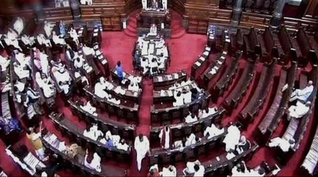 राज्यसभा : 12 सांसद हुए पूरे सत्र के लिए निलंबित, अनुशासनहीनता को लेकर कार्रवाई ।