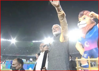 36th National Games inaugurated -पीएम मोदी ने किया 36वें राष्ट्रीय खेलों का शुभारंभ, प्रधानमंत्री मोदी का नारा – जुड़ेगा इंडिया.. जीतेगा इंडिया