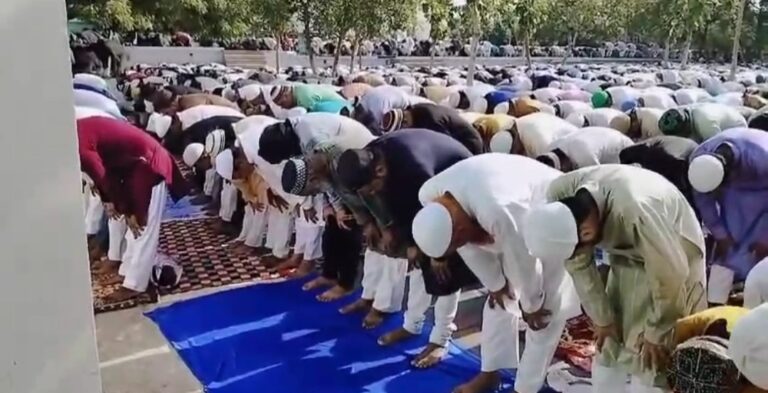 Shahjahanpur: Muslim celebrated Eid al-adha in district 