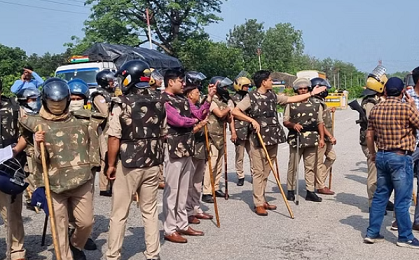 ख़त्म हुई मोहलत…शुरू हुई फिर अतिक्रमण की कार्रवाई,भारी पुलिस फोर्स तैनीत; 46 मकानों को तोड़ा जाना है 