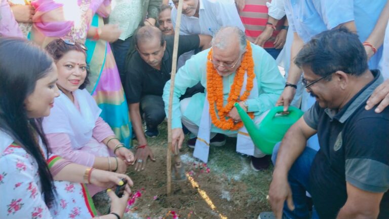 Plantation Drive Held at Subhash Chowk, Shahjahanpur