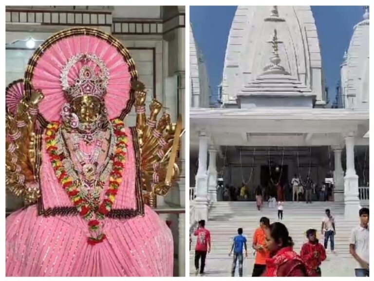 लालकुआं / मोटाहल्दू : नवरात्रि पर अष्टदशभुजा महालक्ष्मी मंदिर में श्रद्धालुओं का उमड़ा सैलाब, मां के जयकारों से गूंजा।