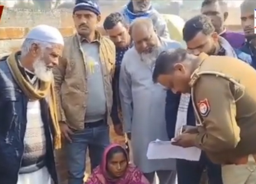शाहजहांपुर :रिश्तेदार संग मिलकर पति की सिर कुचलकर हत्या, पत्नी पुलिस हिरासत में