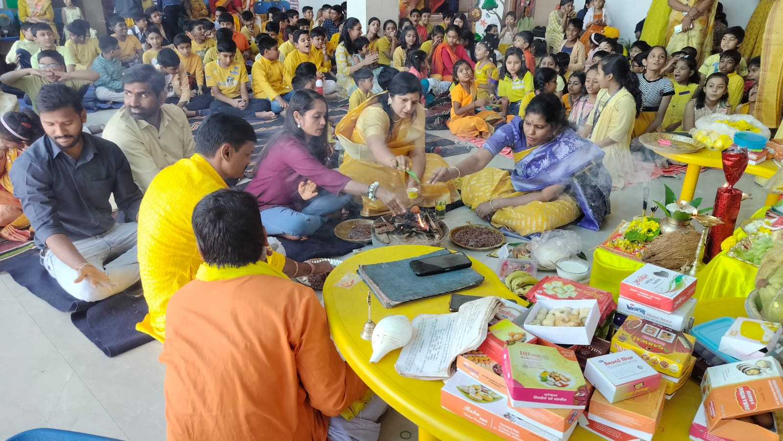 छत्तीसगढ़ / भिलाई:- चैतन्य टेक्नो स्कूल मे आयोजित हुआ बसंत पंचमी महोत्सव