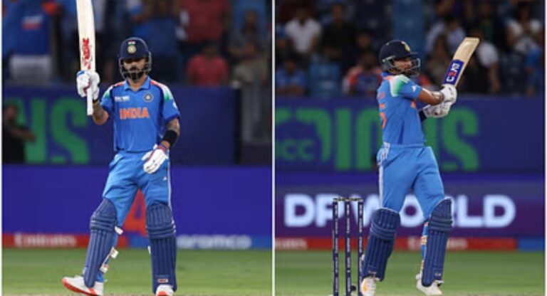 भारत VS पाकिस्तान:- भारत ने पाकिस्तान को 6 विकेट से हराया,  कोहली ने वनडे करियर का 51वां शतक जड़ा