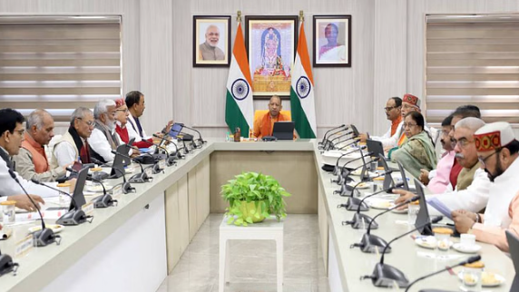 यूपी: आज कैबिनेट की बैठक,पास हो सकते हैं पीडब्लूडी और आवास से जुड़े प्रस्ताव, संघ प्रमुख आज लखनऊ में
