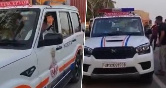 शाहजहांपुर: पीटीओ को हाईवे पर घेरा, सरिया लेकर हमलावर हुआ ट्रक चालक, इस बात को लेकर हुआ था विवाद