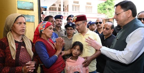 उत्तरकाशी आपदा: मुख्यमंत्री धामी के DM को निर्देश, स्यानाचट्टी में आपदा से नुकसान का तत्काल आकलन कर रिपोर्ट दें