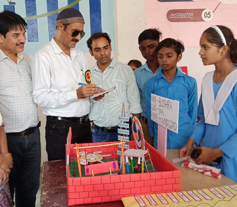 Children presented a glimpse of the future at the science exhibition