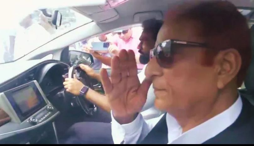 Samajwadi Party (SP) leader Azam Khan was released from Sitapur jail on Tuesday After 23 months..