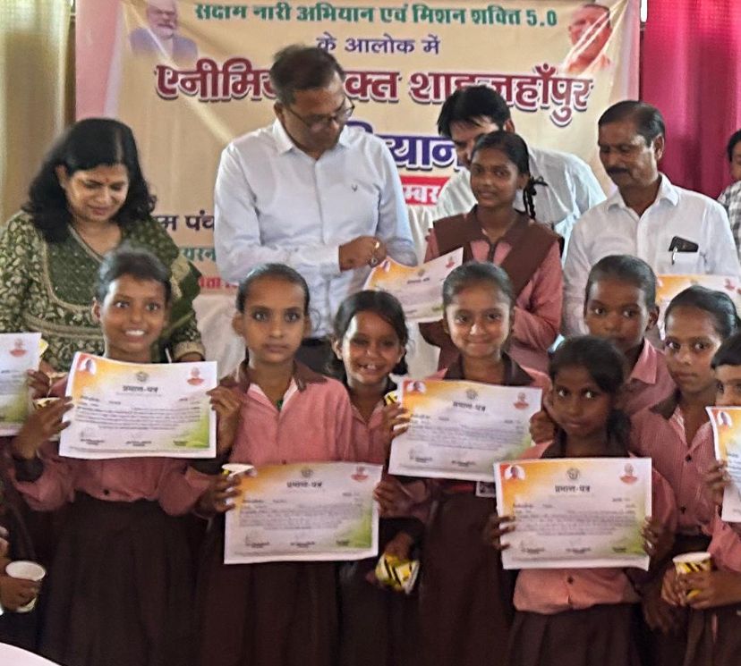 Anaemia free district drive 5 lakh consumed iron tablets and lemon water.