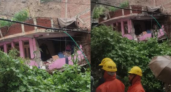 Himachal: कुल्लू में फिर हुआ भूस्खलन, चपेट में आए 2 मकान, एक की मौत और तीन को बचाया