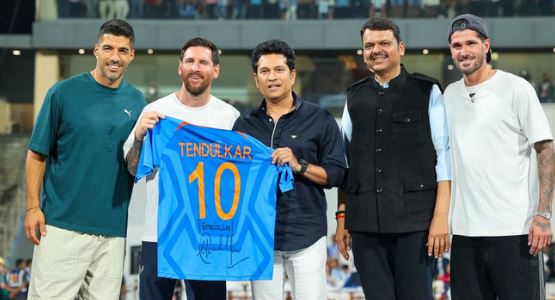 Messi: वानखेड़े में सचिन और मेसी की हुई मुलाकात, मास्टर ब्लास्टर ने बताया सुनहरा पल