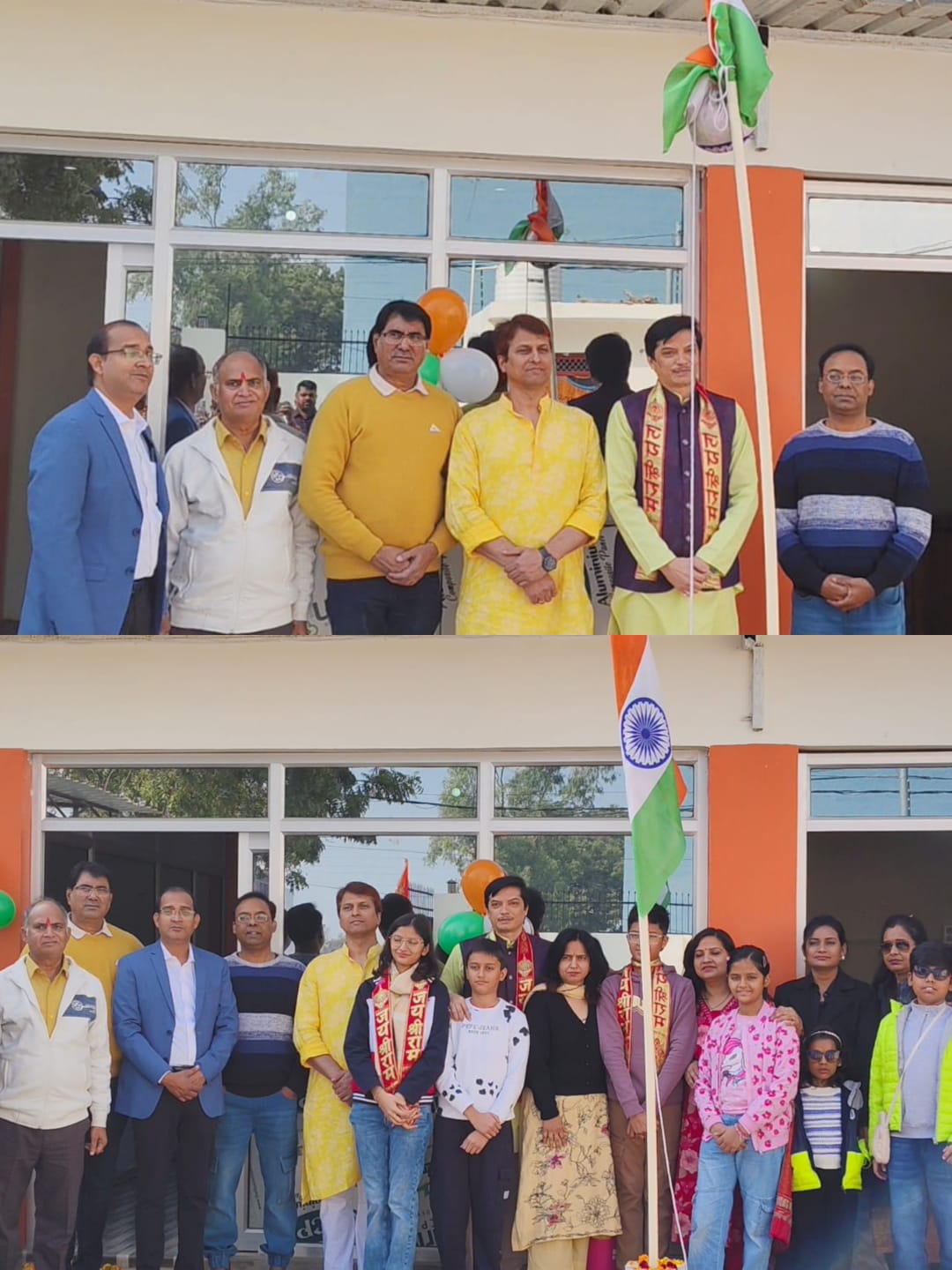 अयोध्या: गणतंत्र दिवस पर वरिष्ठ समाजसेवी सुशील चतुर्वेदी ने फहराया तिरंगा, राष्ट्रसेवा को बताया सच्ची देशभक्ति