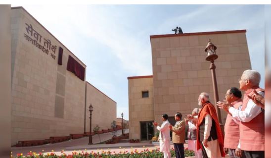 सेवा तीर्थ- नए PM कार्यालय सेवा तीर्थ में आज पहली कैबिनेट बैठक