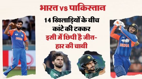 आज T20 विश्वकप में भारत-PAK मुकाबला- एशिया कप भारत-पाकिस्तान के बीच हाई-वोल्टेज टक्कर आज,कौन जीतेगा सबसे बड़ी जंग?