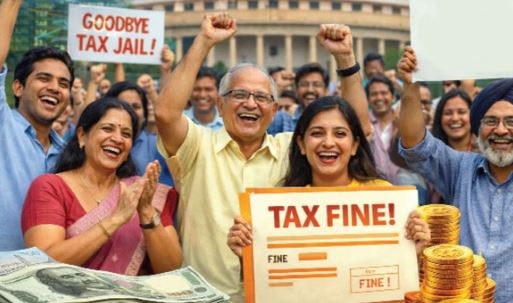 बड़ी राहत: टैक्स के खौफ से आजादी, गलती पर जेल नहीं जुर्माना, बदलेगा भारत के टैक्स सिस्टम का चेहरा?
