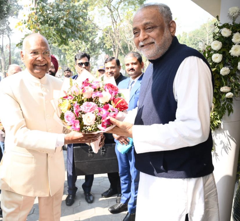 Shahjahanpur- former president Ram Nath Kovind attends Basant Utsav in Shahjahanpur