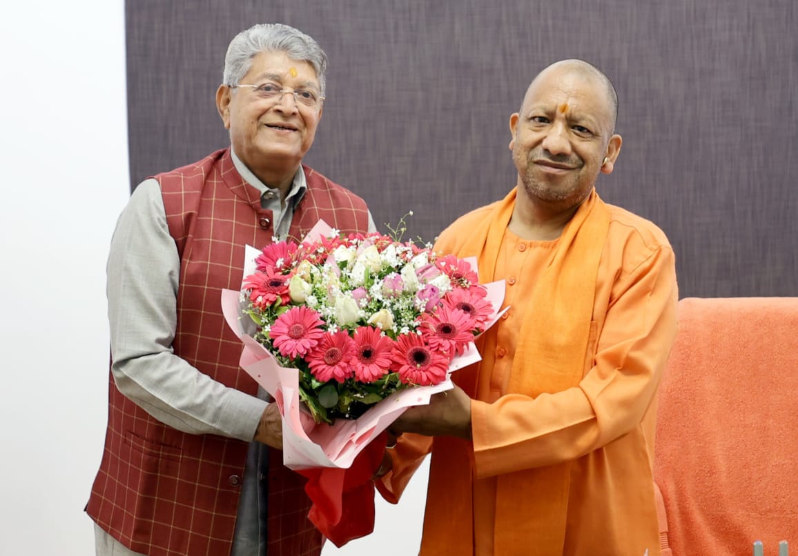 अयोध्या- जन्मदिन पर विधायक वेद प्रकाश गुप्ता ने सीएम योगी से की भेंट, विकास कार्यों पर हुई चर्चा