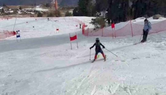 चमोली- राष्ट्रीय शीतकालीन चैंपियनशिप; औली के स्कीइंग स्लोप में खेलों का रोमांच आज से शुरू