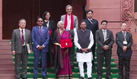 केंद्रीय बजट 2026- वित्त मंत्री निर्मला सीतारमण का बजट भाषण- कर्तव्य भवन में बना पहला बजट