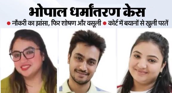 धर्मांतरण मामला में नया खुलासा- अमरीन के घर से चलता था पूरा नेटवर्क, ब्लैकमेल और दबाव की साजिश भी उजागर