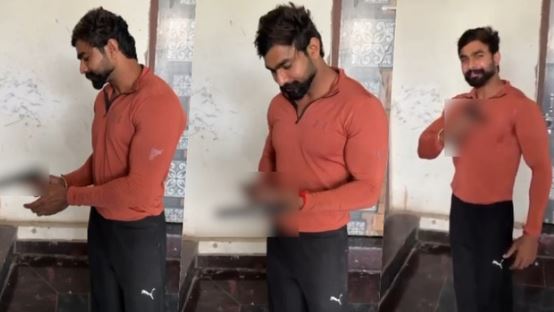 युवक ने खुद को गोली मारी- कैमरे में कैद हुई दिल दहला देने वाली घटना, भाई बना रहा था वीडियो