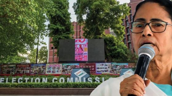 West Bengal- CM ममता के CRPF को कथित धमकी वाले वीडियो पर बवाल, चुनाव आयोग ने CEO से मांगी जांच रिपोर्ट