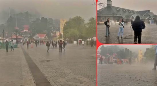 Himachal- हिमाचल प्रदेश की राजधानी शिमला कई इलाकों में शुरू हुई बारिश, जानें मौसम अपडेट…