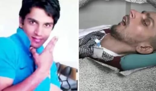 इच्छामृत्यु: जड़ी-बूटियों संग पहुंचे बाबा, हरीश को ठीक करने का दावा किया, 6 घंटे तक गेट पर इंतजार