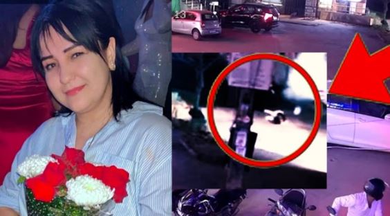 ऑडी ने बरपाया कहर- विदेशी युवती को मारी टक्कर, 15 फीट हवा में उछली,मौके पर ही मौत