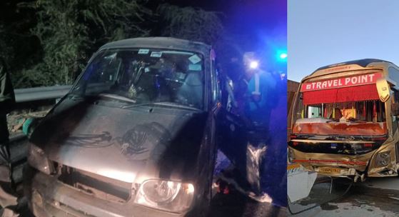 यमुना एक्सप्रेसवे पर भीषण हादसा- डबल डेकर बस और ईको वैन की टक्कर, 6 की मौत और 10 घायल