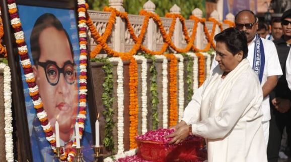 आंबेडकर जयंती पर मायावती का शक्ति प्रदर्शन, बाबा साहेब को दी श्रद्धांजलि, जारी किया संदेश
