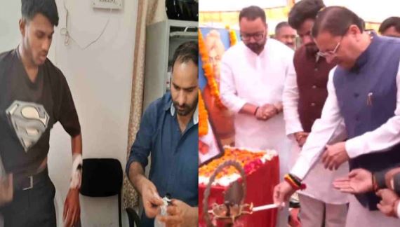 उत्तराखंड- डीएवी कॉलेज छात्रसंघ समारोह, CM के निकलते ही हंगामा, डांस के दौरान झड़प, एक छात्र को लगा चाकू