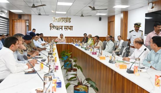 देहरादून- विधानसभा अध्यक्ष ने की बैठक, कहा- 28 को विशेष सत्र के लिए सुरक्षा व्यवस्था के सभी इंतजाम करें