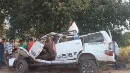 मध्य प्रदेश में सड़क हादसा, 5 लोगों की मौत, छह घायल