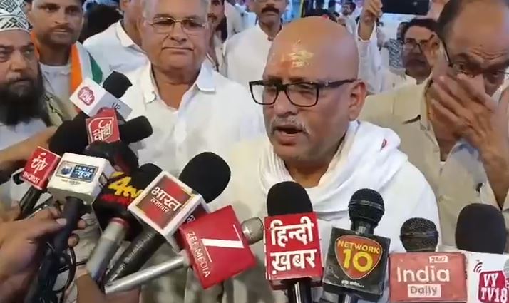 शाहजहांपुर पहुंचे कांग्रेस प्रदेश अध्यक्ष अजय राय ने महिला आरक्षण के मुद्दे पर प्रधानमंत्री मोदी पर साधा निशाना