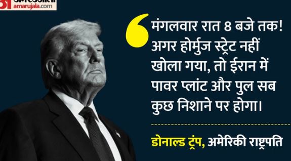 ईरान की तबाही का समय तय! ट्रंप बोले- मंगलवार रात 8 बजे तक…अमेरिकी धमकी से बढ़ा वैश्विक तनाव