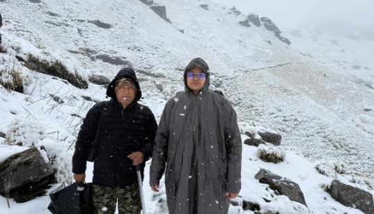 चमोली: 18 मई को खुलेंगे चतुर्थ केदार रुद्रनाथ मंदिर के कपाट, टीम ने यात्रा मार्ग का किया स्थलीय निरीक्षण