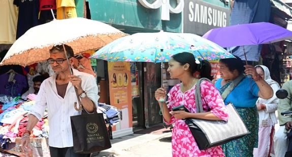 हल्द्वानी- हल्द्वानी का अधिकतम तापमान 42.8 डिग्री सेल्सियस रहा, 10 साल में मई में अधिकतम पारा