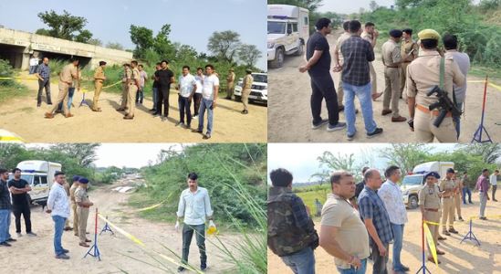 मथुरा में पुलिस एनकाउंटर में ढेर हुए 2 बदमाश, बावरिया गिरोह के थे दोनों सदस्य, 30 लाख का डाला था डाका