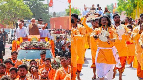  देहरादून: सोमनाथ में PM के रोड शो में छाया दून का डमरू मंडल, प्रस्तुति से सभी का ध्यान खींचा