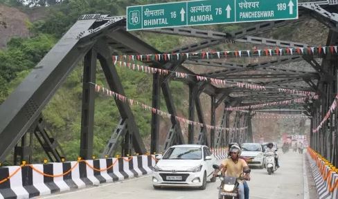 हल्द्वानी- रानीबाग-भीमताल मार्ग पर 10 जून तक यातायात डायवर्ट