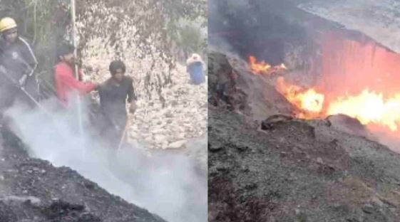 उत्तरकाशी: पीरुल प्लांट में लगी आग, दमकल के 2 वाहन मौके पर पहुंचे, कड़ी मशक्कत के बाद पाया काबू