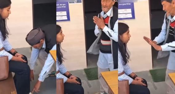 पौड़ी: विवाद के बाद समझौता करने पहुंचे थाने, बुजुर्ग ने महिला प्रधान से मांगी माफी,वायरल हुई पैर छूने की तस्वीर  