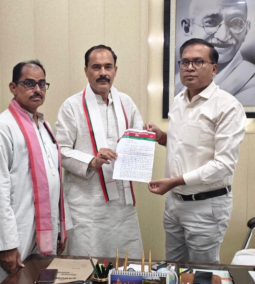 SP Leader Submits Memorandum to DM Over Harassment in Bringing Sacrificial Animals