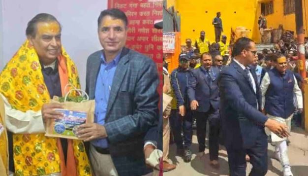 रुद्रप्रयाग- उद्योगपति मुकेश अंबानी ने किए बदरीनाथ-केदारनाथ के दर्शन, मंदिर समिति को दान दिए 10 करोड़