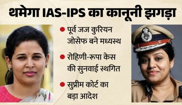 सुप्रीमकोर्ट की बड़ी पहल-: अब बाहर सुलझेगा दो महिला अधिकारियों का पुराना मुकदमा, पूर्व जज संभालेंगे जिम्मा