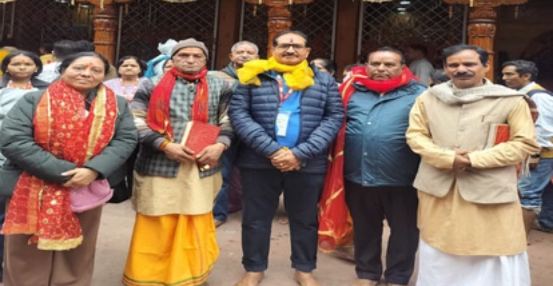 उत्तरकाशी- यमुनोत्री धाम पहुंचे पंकज मोदी, पूजा-अर्चना कर किए मां यमुना के दर्शन